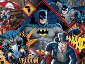Dc Comics Supercolor Jigsaw Puzzle Batman 180 Pieces
