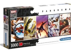Marvel 80Th Anniversary Panorama Puzzle Characters 1000 Pieces