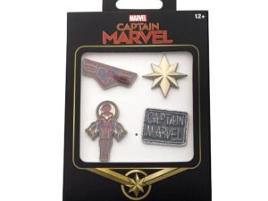 Marvel Spille Metallo Captain Marvel Collectors 4 Pack