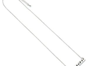Friends Necklace Show Bar Silver Plated