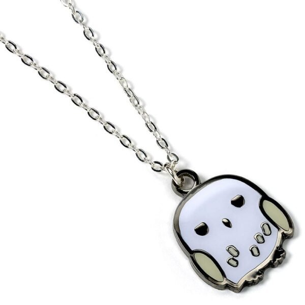 Harry Potter Cutie Collection Necklace Charm Hedwig Silver Plated