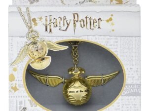 Harry Potter Watch Necklace Golden Snitch Gold Plated April 2021