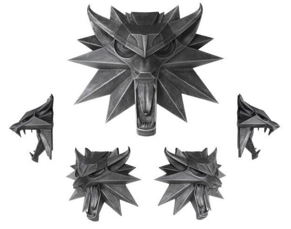 Witcher 3 Wild Hunt Wolf Wall Sculpture 15 X 15 Cm