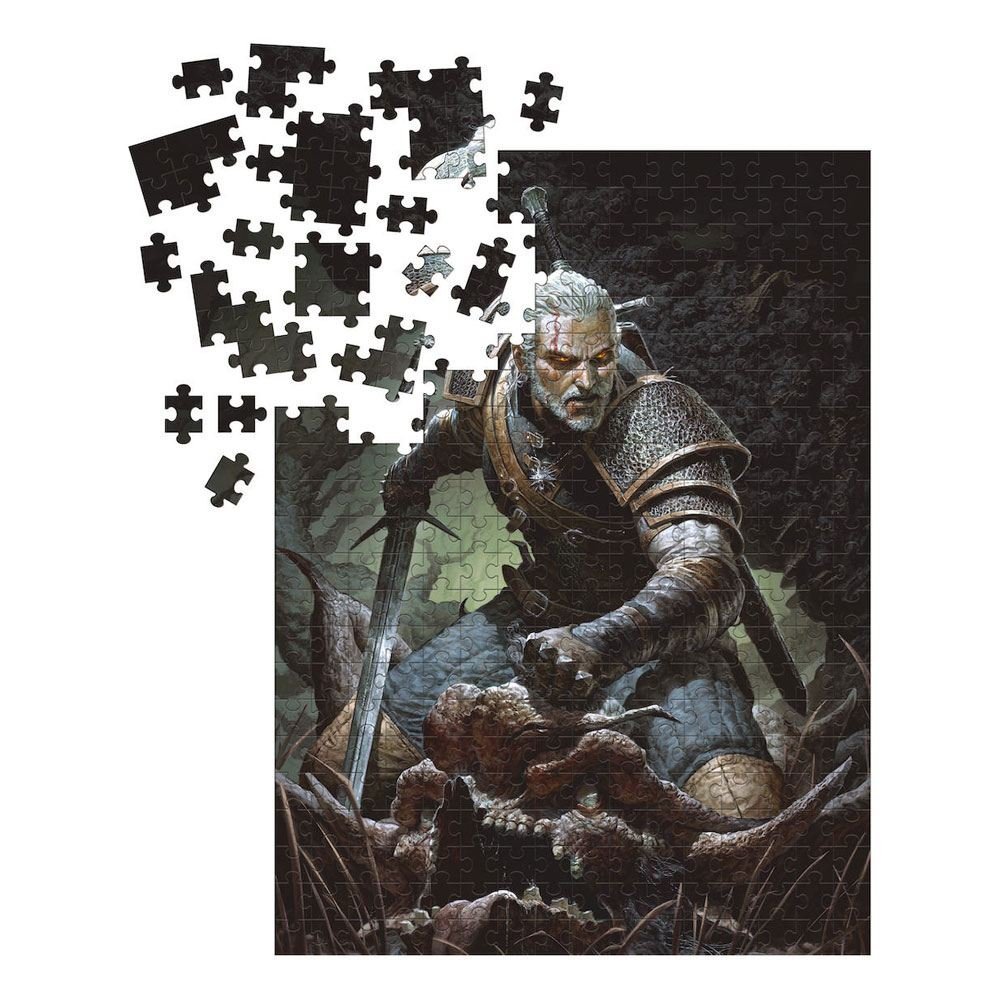 The Witcher 3 Wild Hunt Puzzle Geralt Trophy