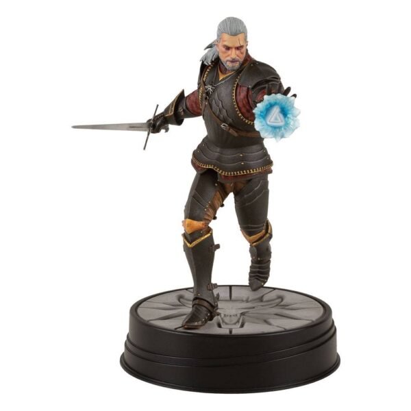Witcher 3 Wild Hunt Pvc Statue Geralt Toussaint Tourney Armor 20 Cm