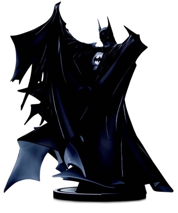 Batman Black White Deluxe Statue Batman By Todd Mcfarlane 24 Cm