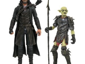 Series 3 Bundle Aragorn Moria Orc Action Figures Select Series 3 Lord Of The Rings
