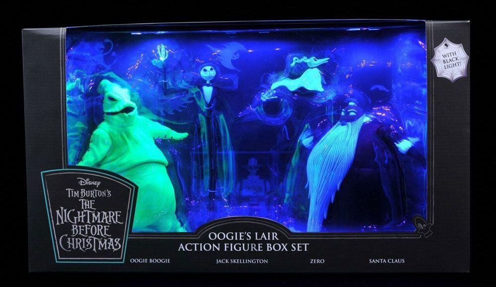 Nightmare Before Christmas Action Figure Box Set Oogies Lair Sdcc 2020 Exclusive