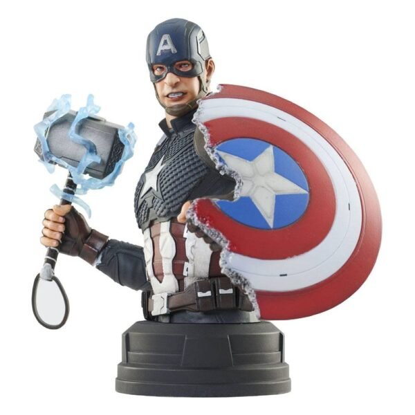 Avengers Endgame Bust 1 6 Captain America 15 Cm
