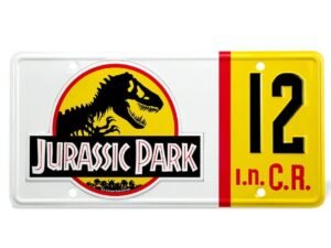 Jurassic Park Replica 1 1 Dennis Nedry License Plate