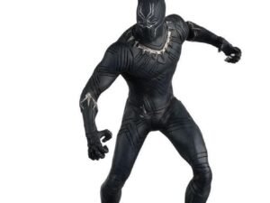 Black Panther Eaglemoss Modellino Action Figures Resina 12Cm Marvel Movie 1 16