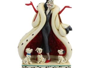 Crudelia Disney Statuetta Cruella De Vil Carica Dei 101 21 Cm