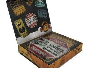 Jurassic World Mini Replica Warning Signs