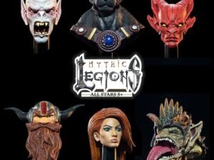 Mythic Legions All Stars 5 Accessory Set Heads Pack 1