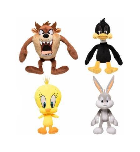 Peluche Looney Tunes Disney 18Cm Titty Tazmania Bugs Bunny Daffy Duck