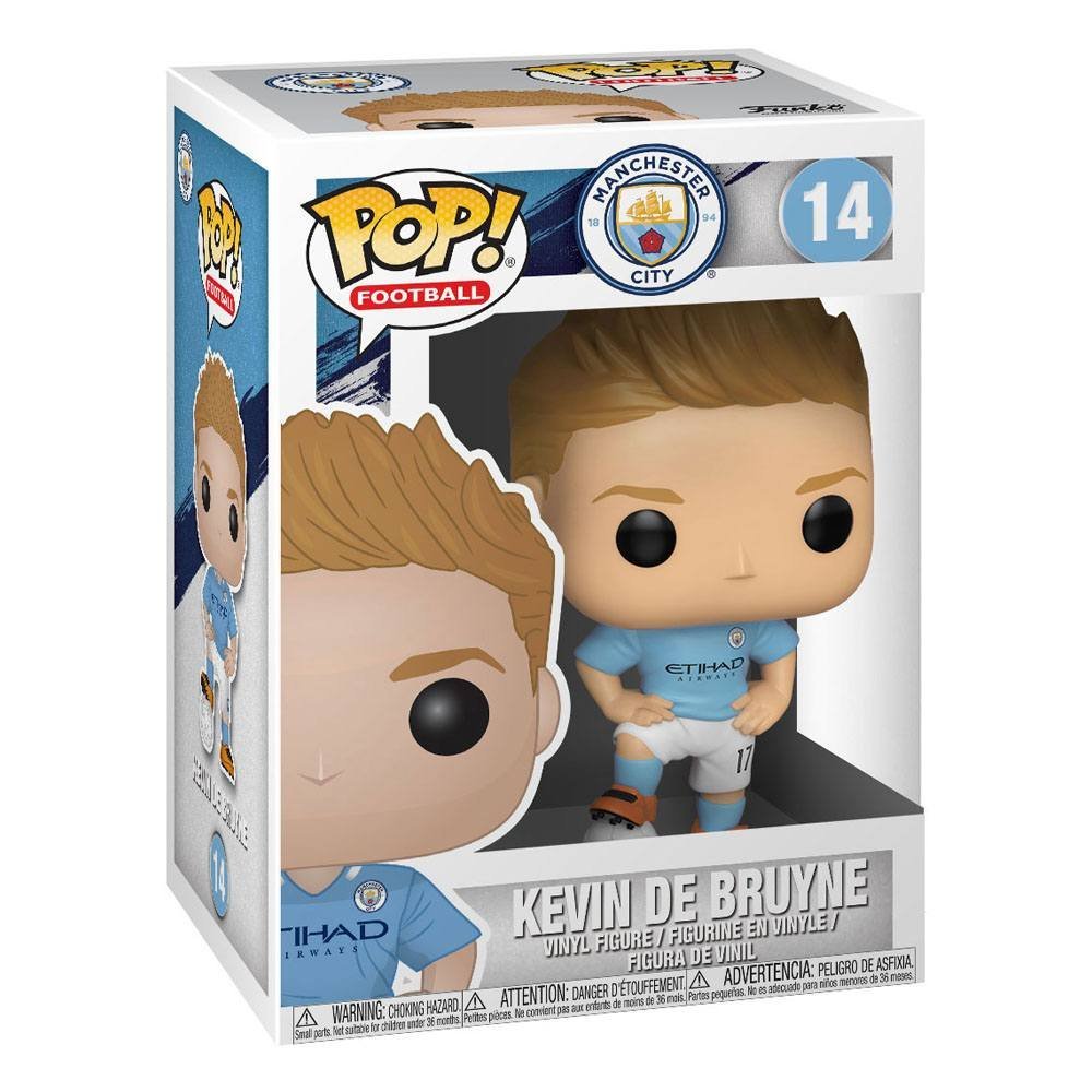 Kevin De Bruyne Manchester City F C Pop Football Vinyl Figure 9 Cm 14