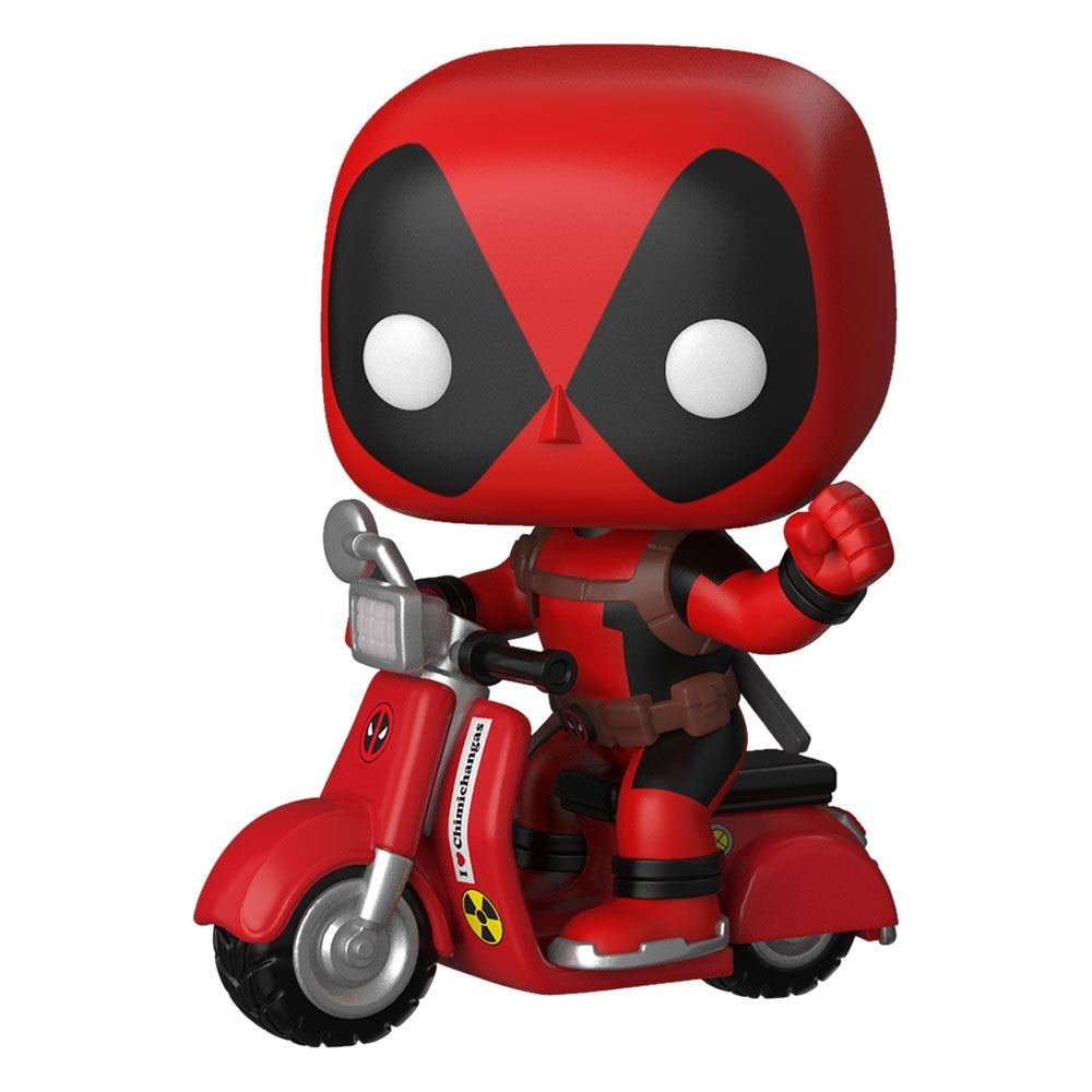 Deadpool Pop Rides Vinyl Figure Deadpool Scooter 9 Cm
