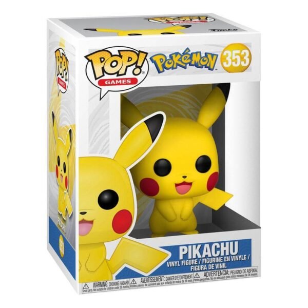 Pokemon Pop Games Vinyl Figure Pikachu 9 Cm 353 End March 2021