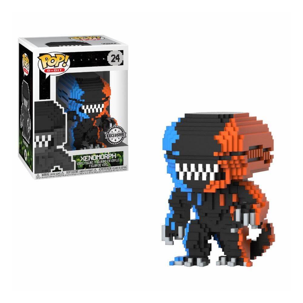 Alien Funko Pop 8 Bit Vinyl Figure Xenomorph 9 Cm Exclusive Edition 24