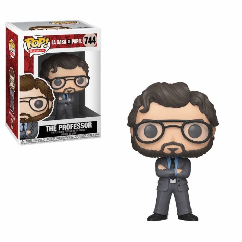 Money Heist Pop Tv Vinyl Figure The Professor 9 Cm 744