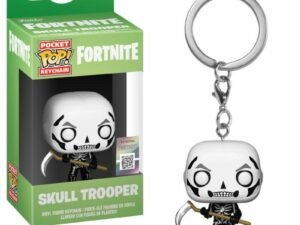 Fortnite Portachiavi Skull Trooper 4Cm Pocket Funko Pop Vinyl Keychain