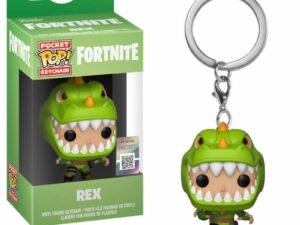 Fortnite Portachiavi Rex 4Cm Pocket Funko Pop Vinyl Keychain