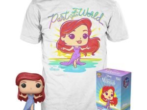 The Little Mermaid Pop Tee Box Ariel T Shirt E Funko Pop Set Adults