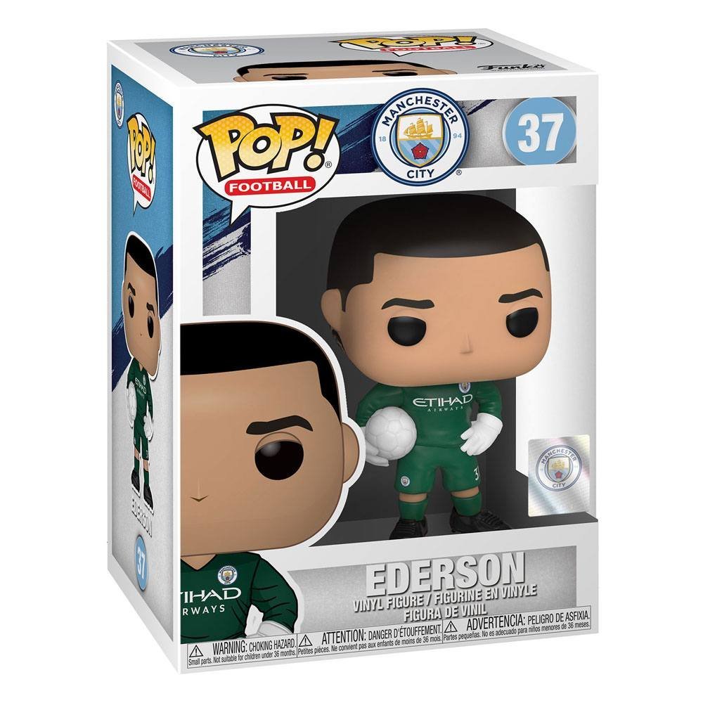 Ederson Santana De Moraes Manchester City F C Pop Football Vinyl Figure 9 Cm 37
