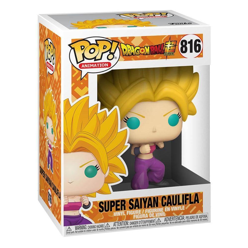 Super Saiyan Caulifla Dragon Ball Super Pop Animation Vinyl Figure 9 Cm 816