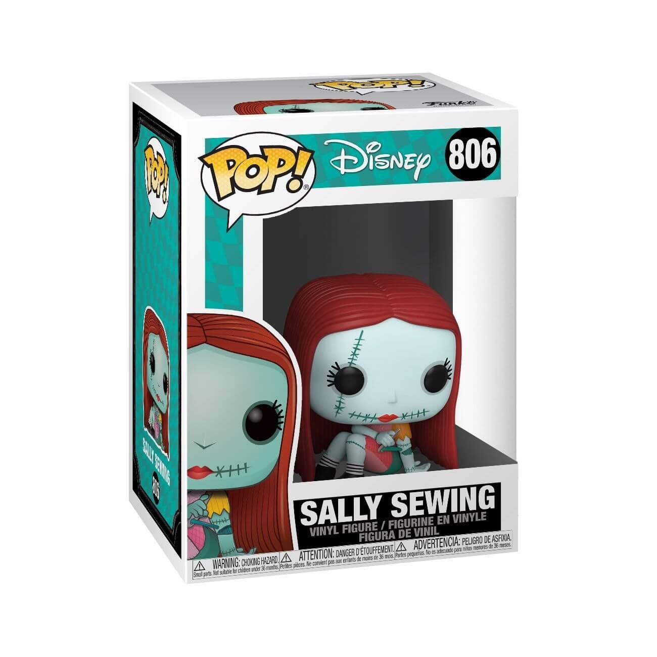 Sally Sewing Nightmare Before Christmas Pop Disney Vinyl Figure 9 Cm 806 April 2021