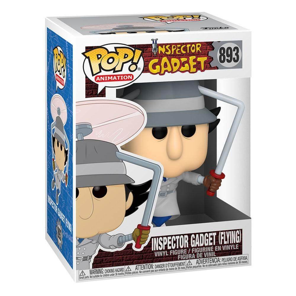 Inspector Gadget Pop Animation Vinyl Figure Inspector Gadget Flying 9 Cm 893