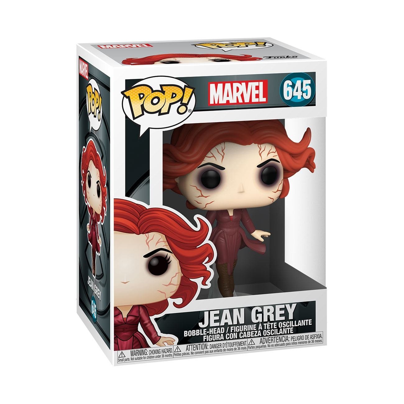 X Men 20Th Anniversary Pop Marvel Vinyl Figure Jean Grey 9 Cm