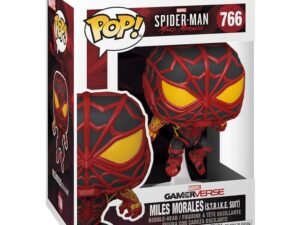 Miles Morales Strike Suit Marvels Spider Man Pop Games Vinyl Figure 9 Cm 766 April 2021