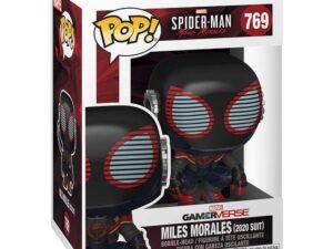Miles Morales 2020 Suit Marvels Spider Man Pop Games Vinyl Figure 9 Cm 769 April 2021