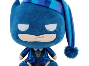 Scrooge Batman In Pigiama Dc Comics Plush Figure Dc Holiday 18 Cm