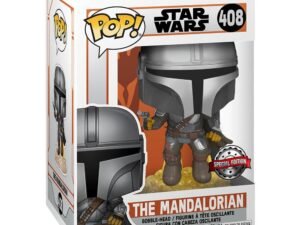 Mandalorian Mando Flying W Blaster Star Wars The Mandalorian Pop Vinyl Figure 9 Cm 408