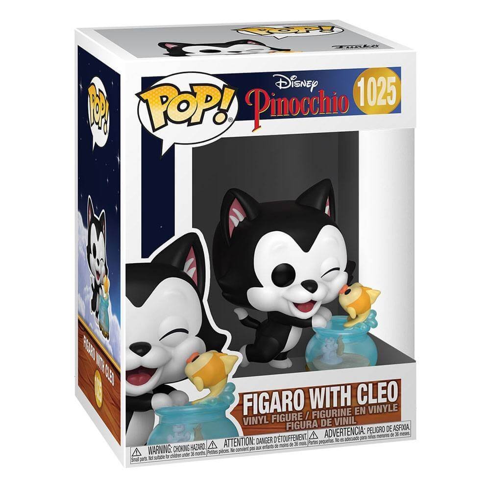 Figaro Kissing Cleo Pinocchio 80Th Anniversary Pop Disney Vinyl Figure 9 Cm 1025 March 2021