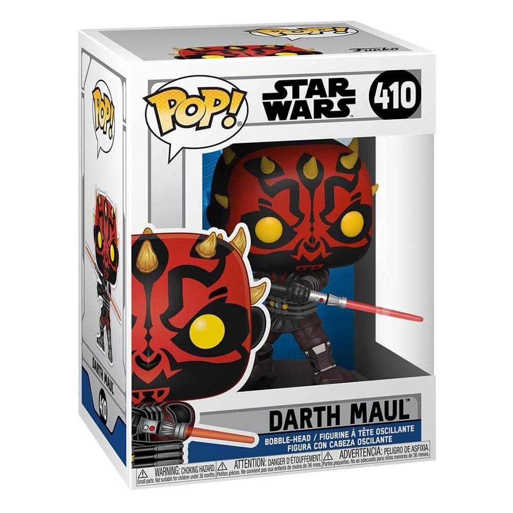 Darth Maul Star Wars Clone Wars Pop Star Wars Vinyl Figure 9 Cm 410