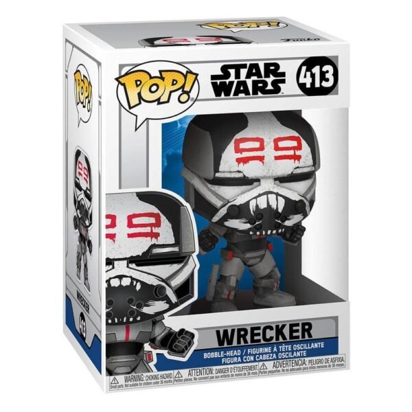 Wrecker Star Wars Clone Wars Pop Star Wars Vinyl Figure 9 Cm 413