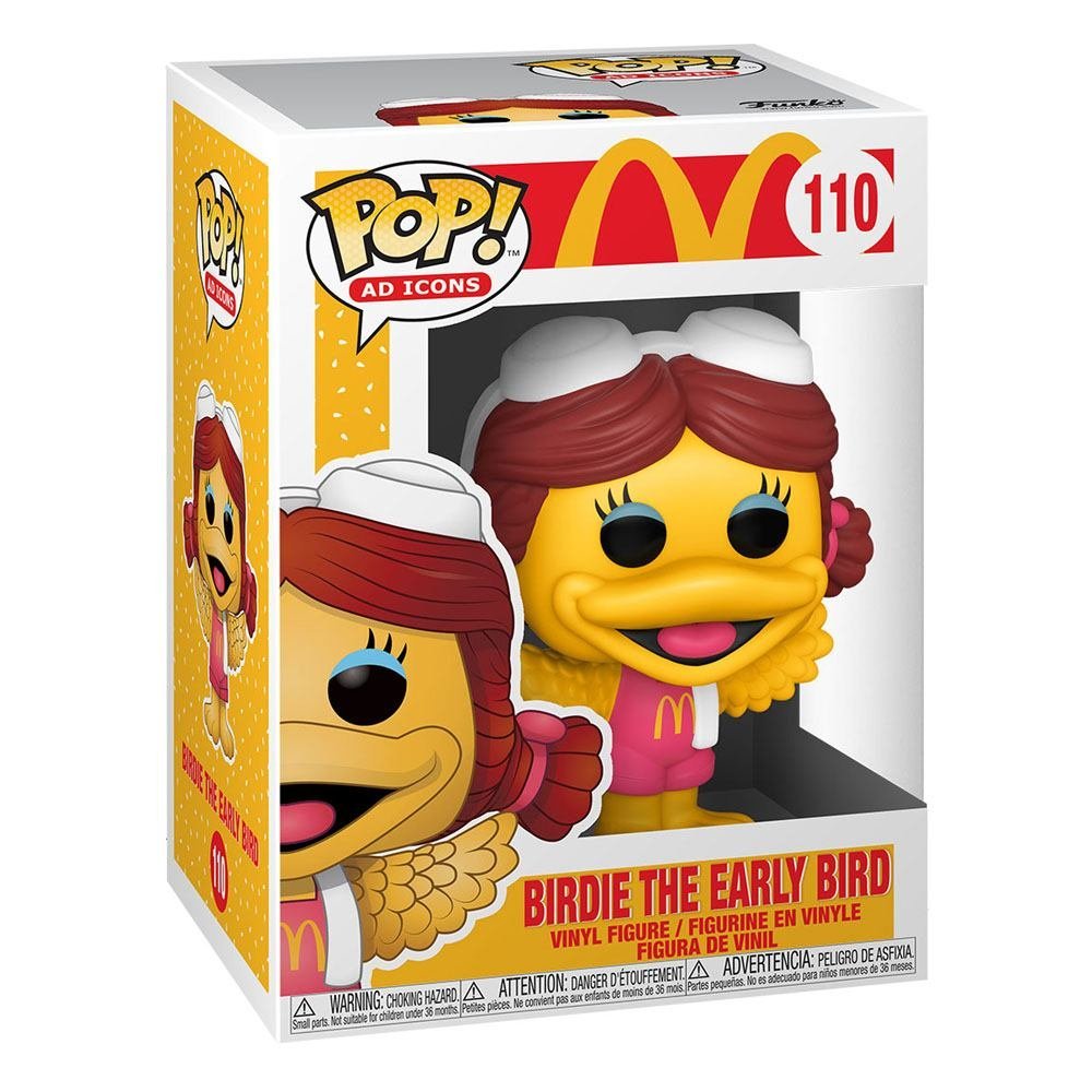Birdie Mcdonalds Pop Ad Icons Vinyl Figure 9 Cm 110