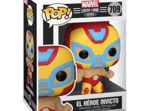 Iron Man Marvel Luchadores Pop Vinyl Figure 9 Cm El Heroe Invicto 709