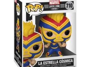 Captain Marvel Marvel Luchadores Pop Vinyl Figure 9 Cm 710