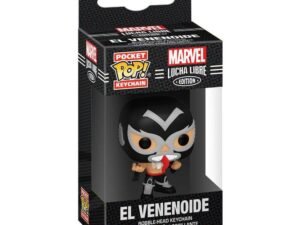 Venom Marvel Luchadores Pocket Pop Vinyl Keychains 4 Cm Portachiavi