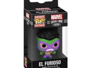 Hulk Marvel Luchadores Pocket Pop Vinyl Keychains 4 Cm Portachiavi