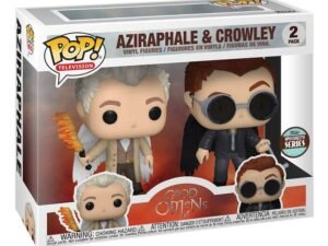 Aziraphel Crowley W Wings Good Omens Pop Tv Vinyl Figures Special April 2021