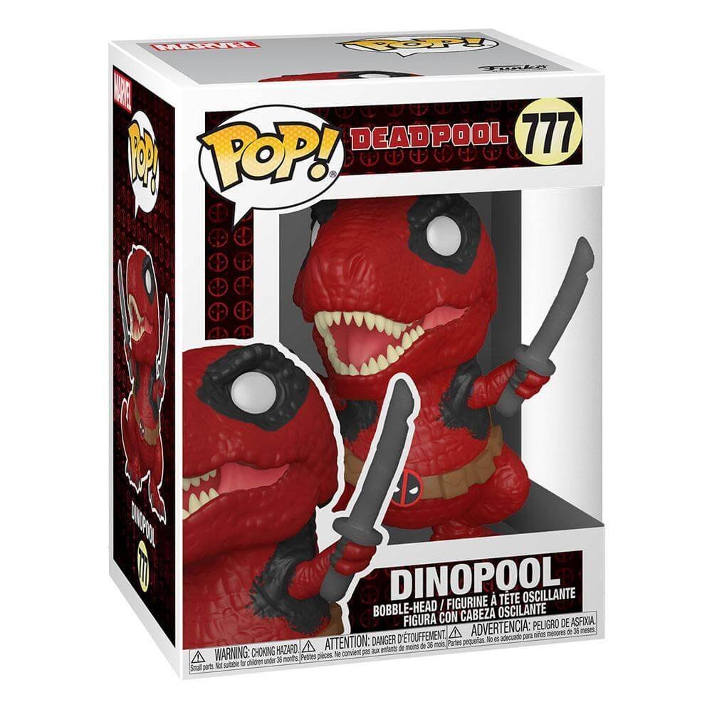 Dinopool Marvel Deadpool 30Th Anniversary Pop Vinyl Figure 9 Cm 777 March 2021