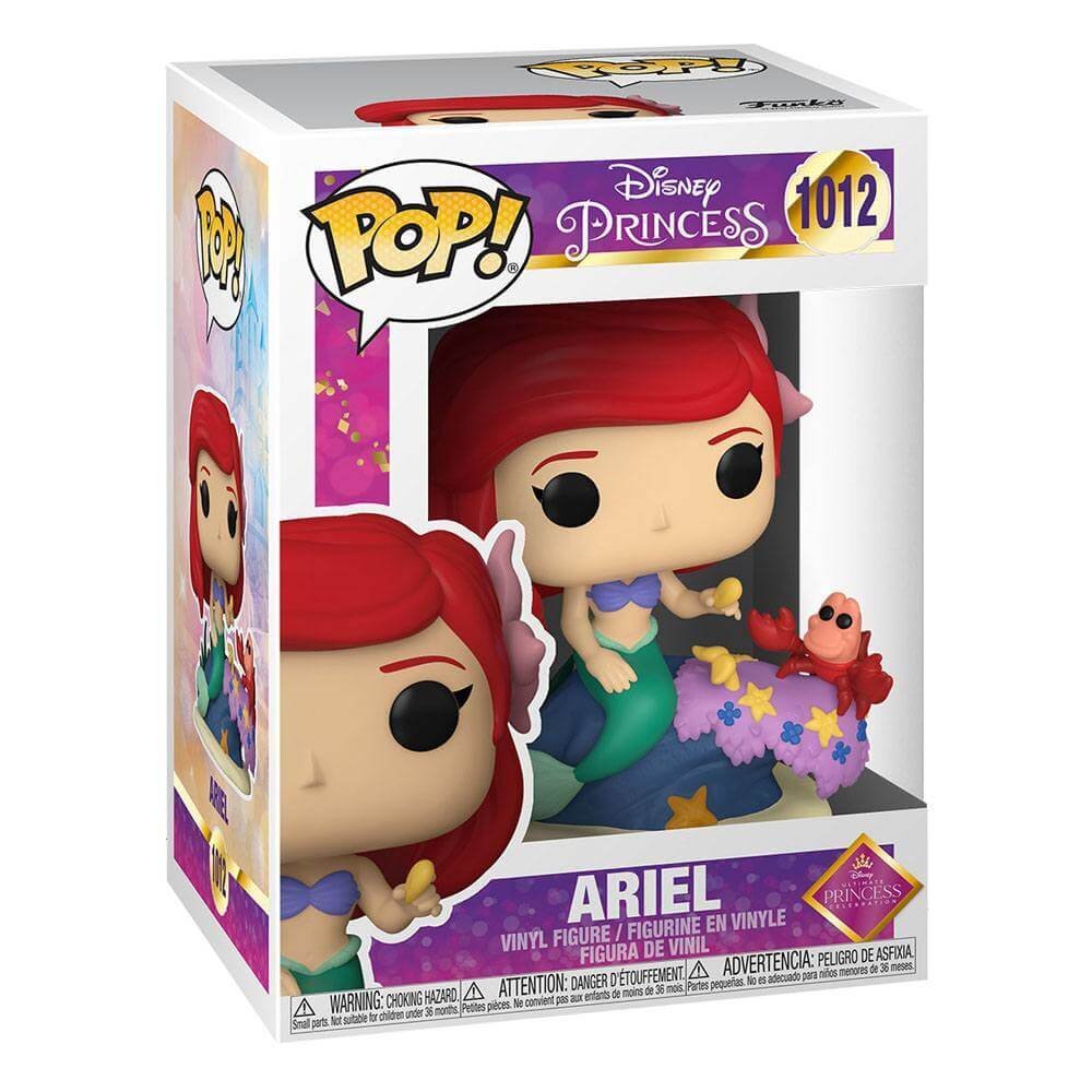 Disney Ultimate Princess Pop Disney Vinyl Figure Ariel 9 Cm 1012 July 2021