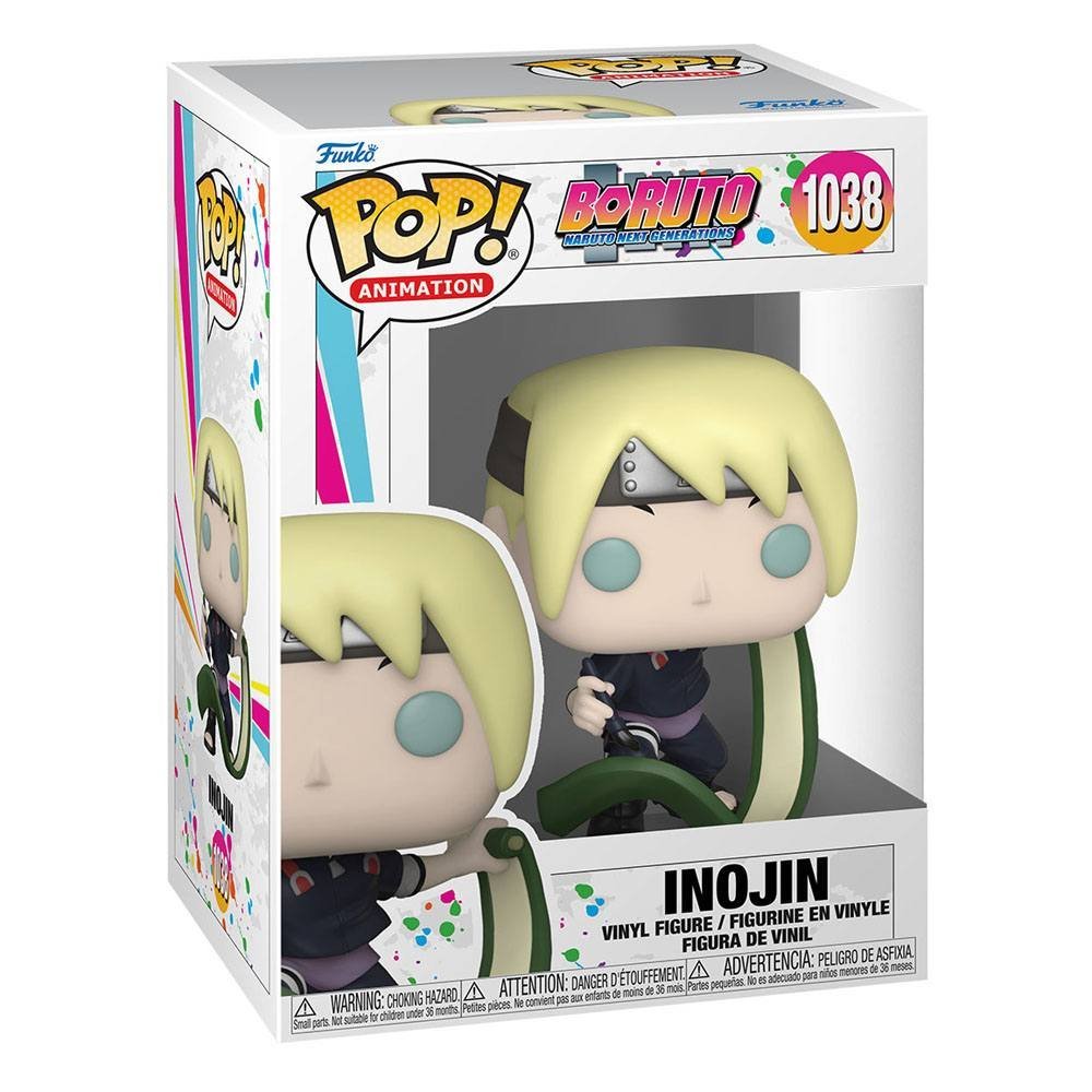 Boruto Naruto Next Generations Pop Animation Vinyl Figure Inojin 9 Cm 1038