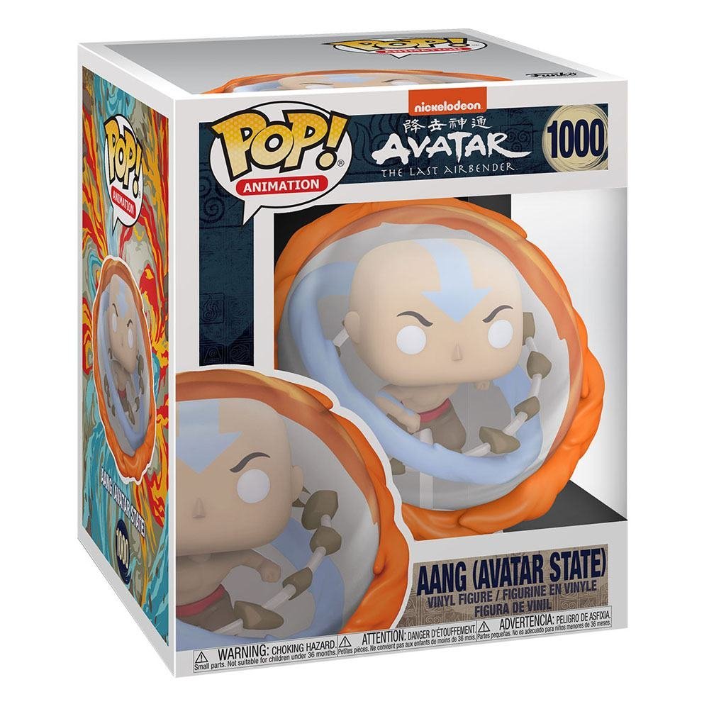 Vatar The Last Airbender Oversized Pop Marvel Vinyl Figure Aang All Elements 15 Cm 1000