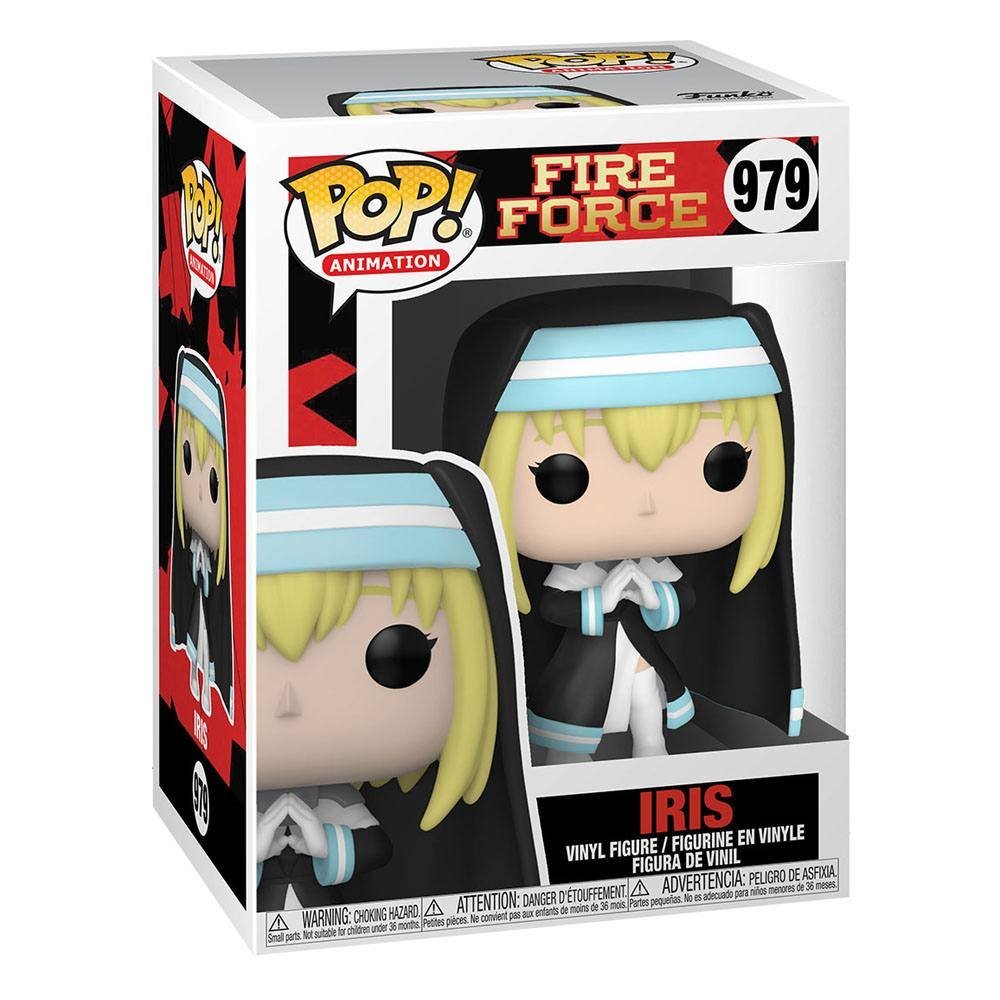 Fire Force Pop Animation Vinyl Figure Iris 9 Cm 979